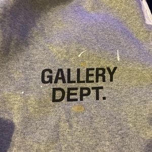 Gallery Dept. sweat pants gray size L brand new